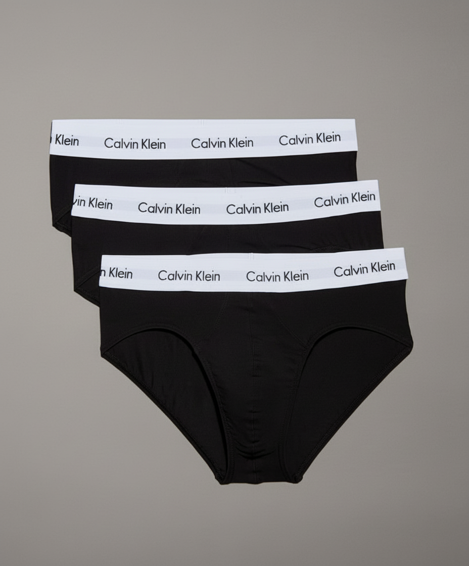 Confezione da 3 Slip Uomo in cotone elasticizzato - CALVIN KLEIN