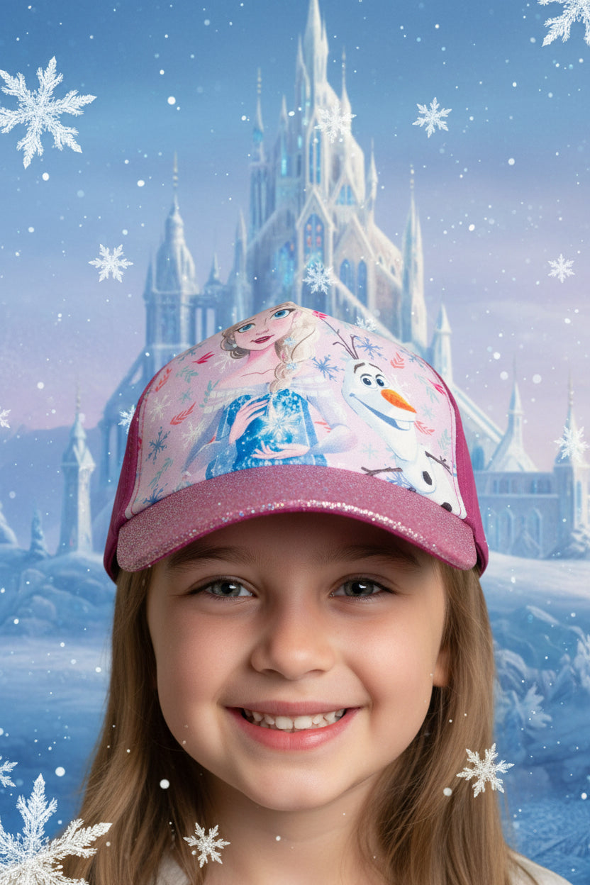 Berretto Bambina con stampa di Frozen