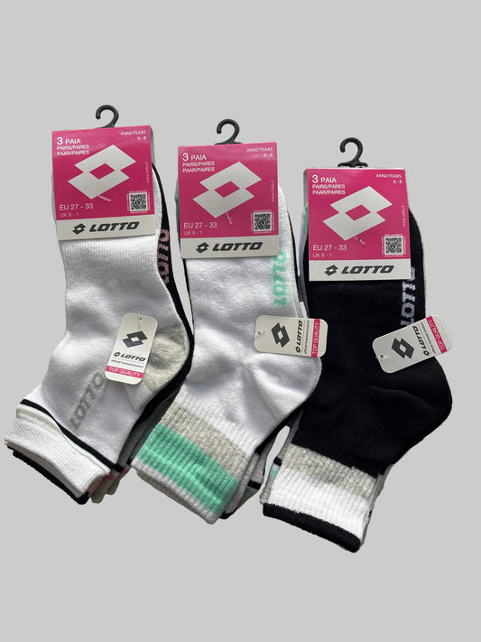 Calze Sportive Bambina Olympic 6-8 anni (27-33) LOTTO