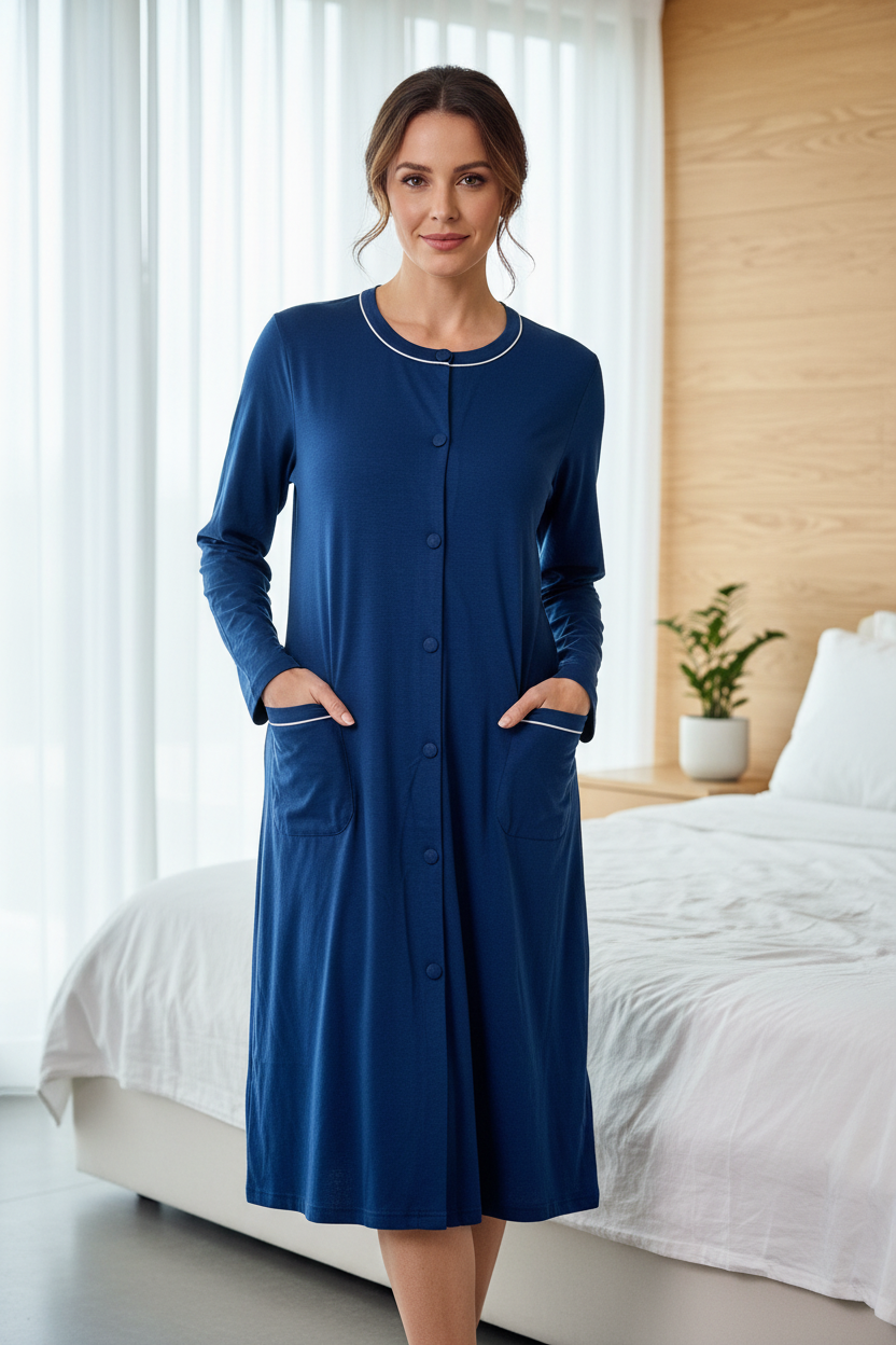 Vestaglia donna in cotone LINCLALOR