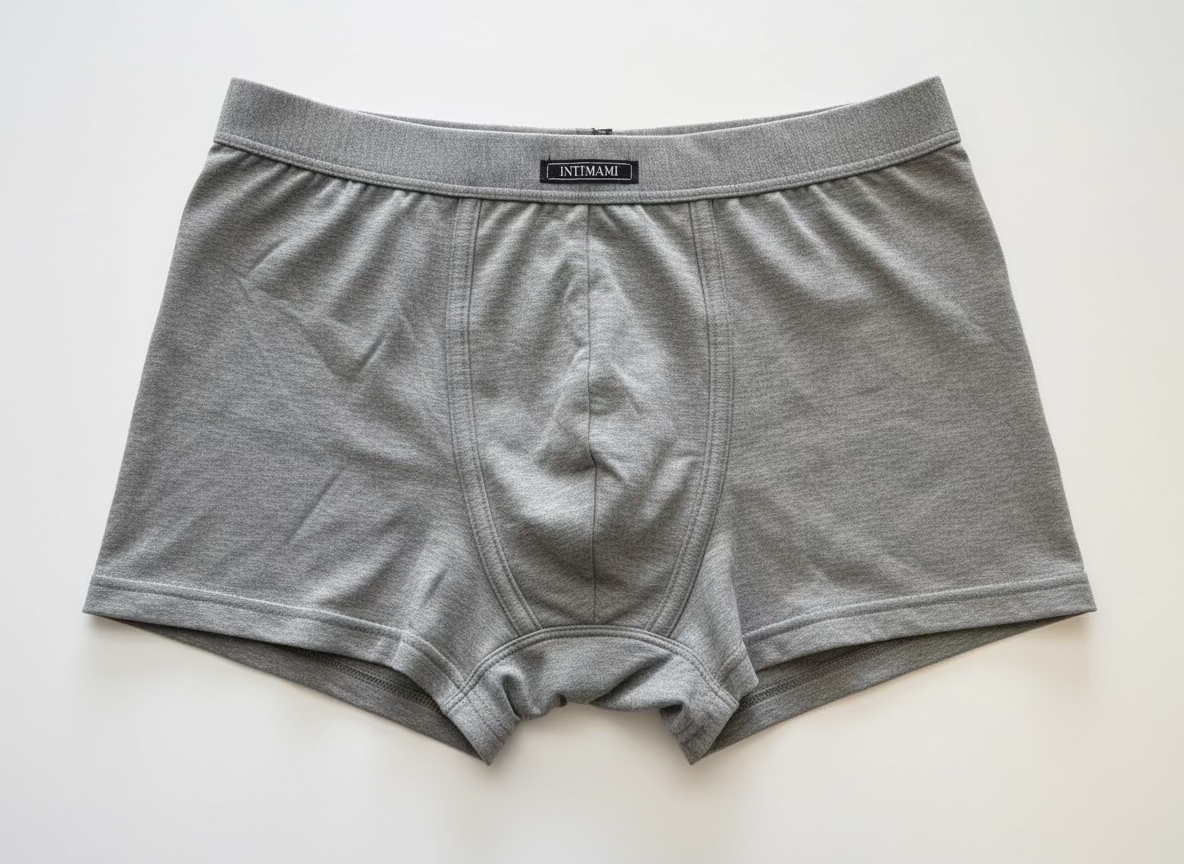 Boxer Uomo con elastico ricoperto in cotone bielastico - INTIMAMI