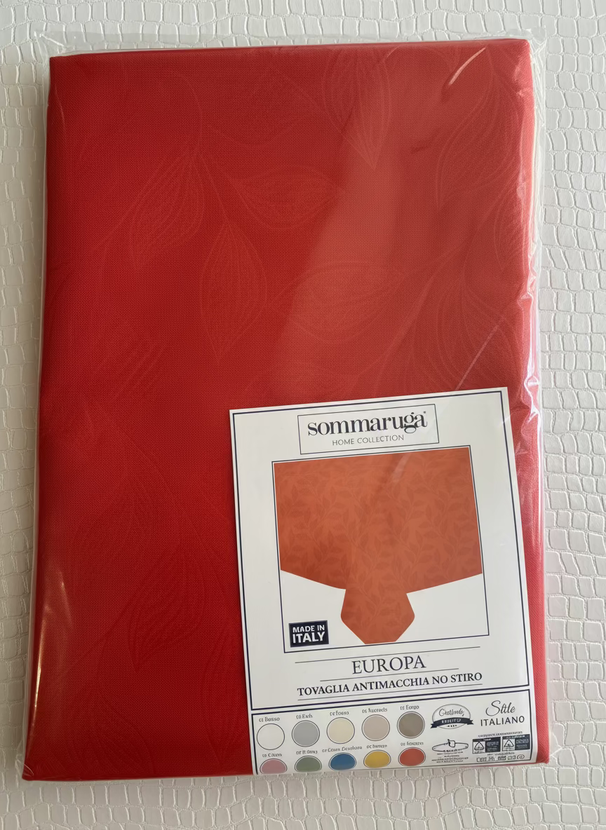 Tovaglia 18 posti antimacchia modello Europa - SOMMARUGA Home Collection