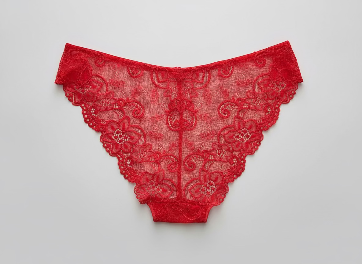 Slip Midi in Pizzo Rosso – INFIORE 888 Twist | Smart Fashion Pizzo