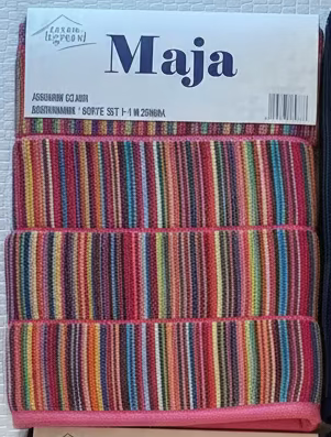 Set asciugamani 1+1 Maja in spugna 100% cotone  – Renée Legrand
