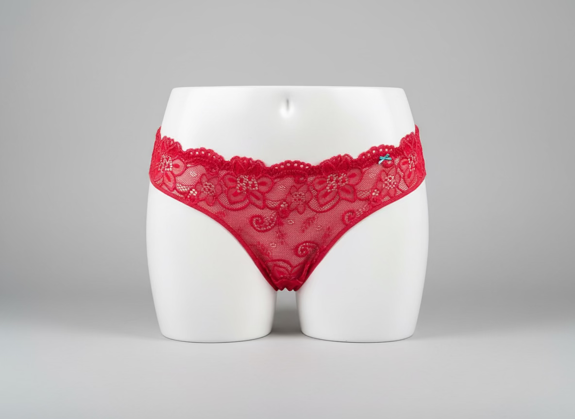 Slip Midi in Pizzo Rosso – INFIORE 888 Twist | Smart Fashion Pizzo