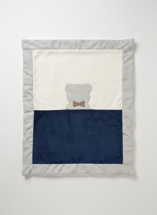 Coperta in ciniglia imbottita per carrozzina Neonato NAZARENO GABRIELLI