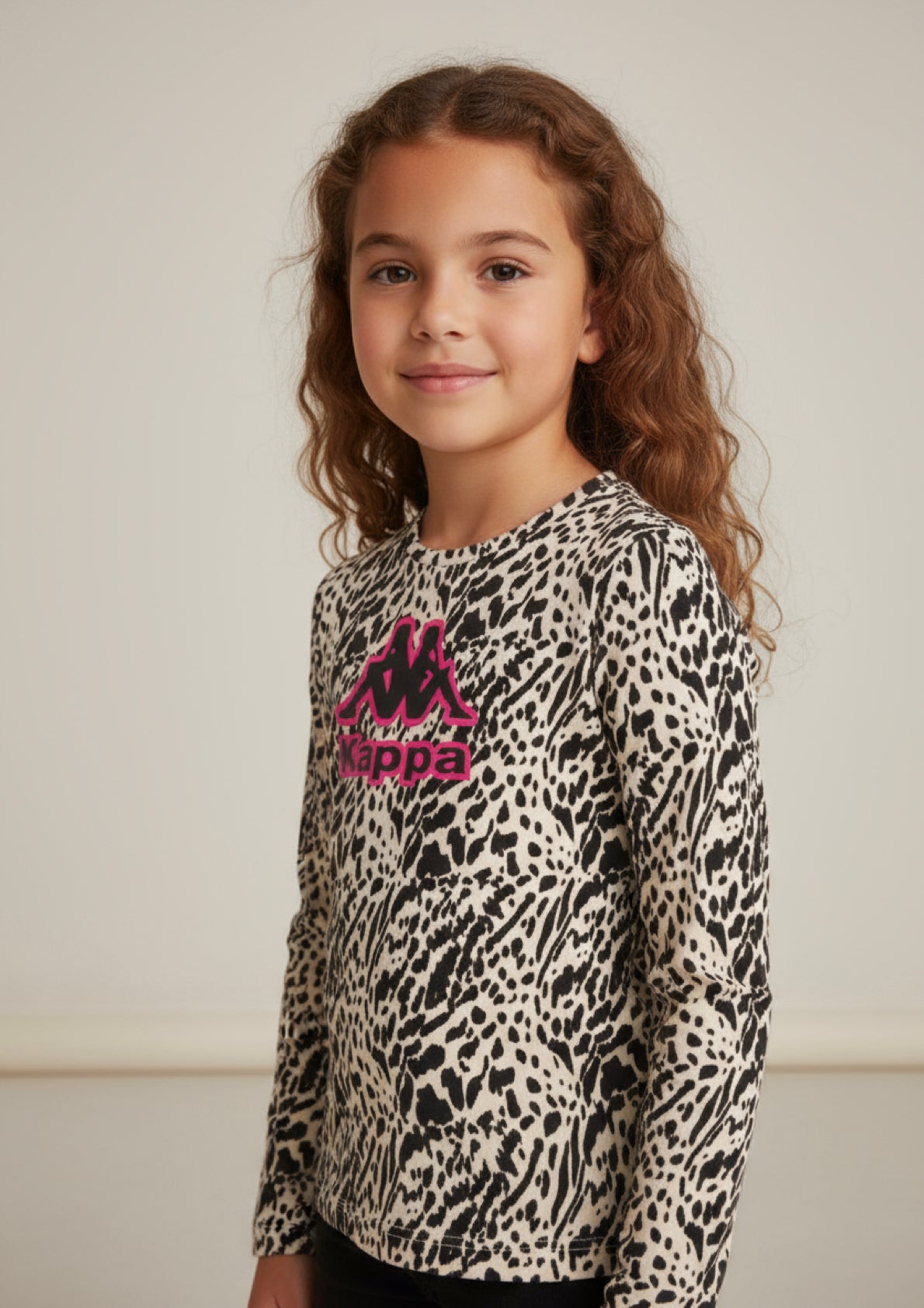 T-shirt bambina manica lunga KAPPA - Taglia 7 anni