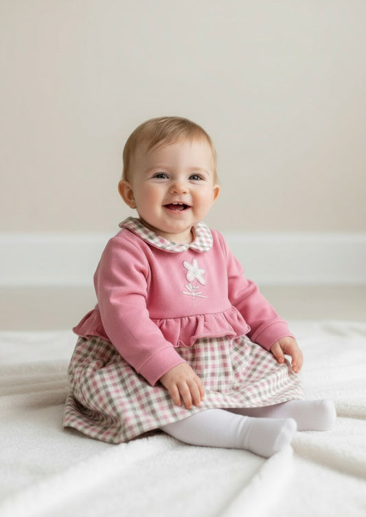 Abito neonata in felpa ELLEPI