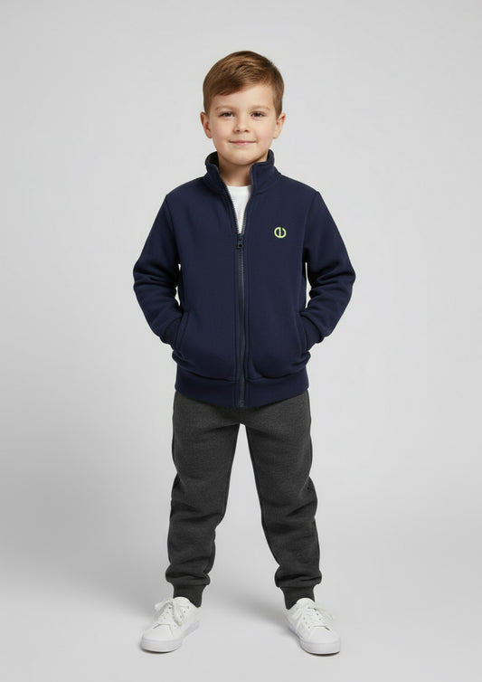 Tuta in Felpa Bimbo con Zip Irge Sport Active - Taglia 5/6 anni