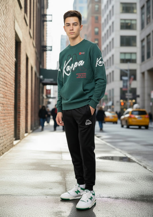 Tuta Bambino in felpa di cotone KAPPA - Taglie 8 e 16 anni