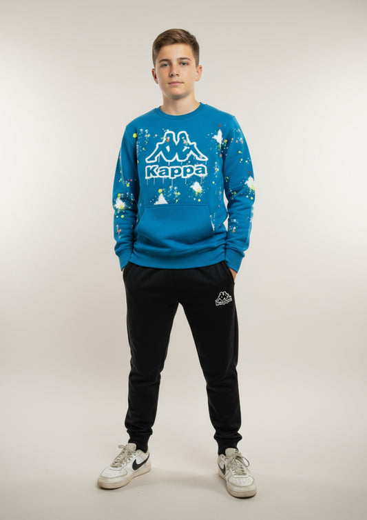 Tuta Ragazzo in felpa di cotone KAPPA - Taglie 12 e 14 anni