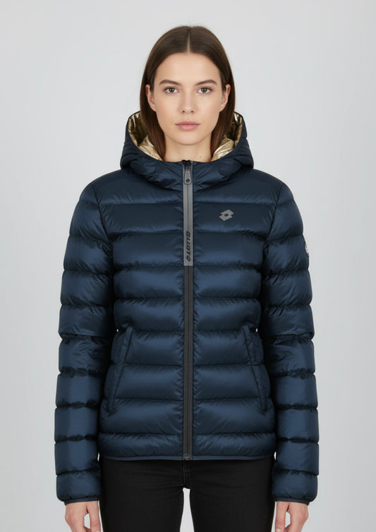 Giubbotto Donna Invernale Termico con Cappuccio - LOTTO Taglia L