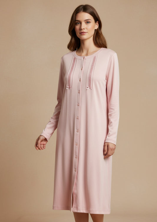 Canotta clinica aperta Interlock Caldo Cotone OHANA