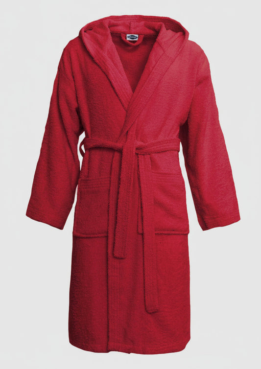Accappatoio adulto unisex in spugna 100% cotone POMPEA