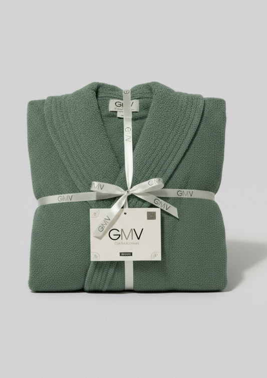 Accappatoio adulto unisex in spugna 100% cotone GMV