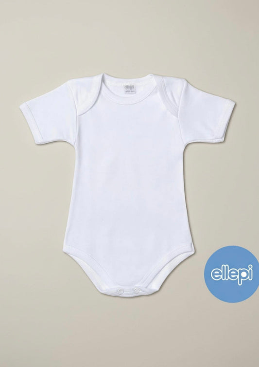Body Baby in puro cotone mezza manica ELLEPI