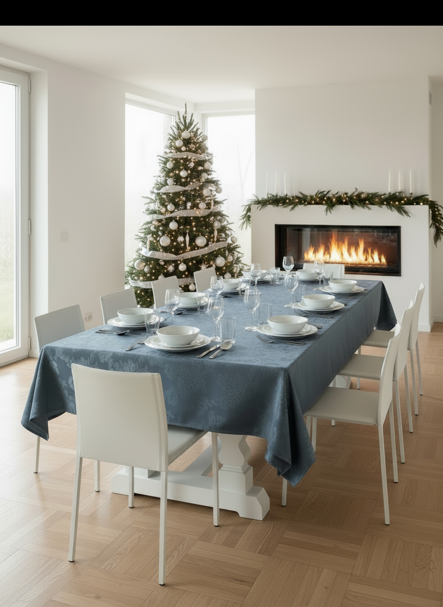 Tovaglia 6 posti antimacchia modello Europa - SOMMARUGA Home Collection