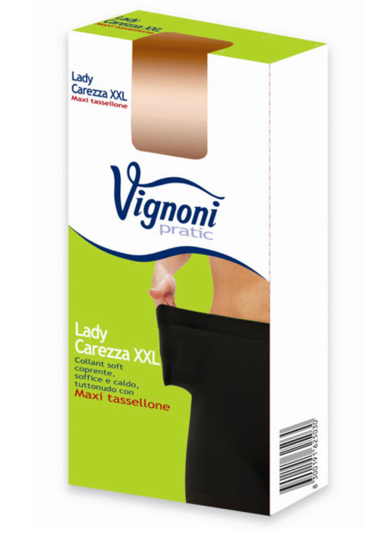 Collant donna lana Lady Carezza XXL VIGNONI