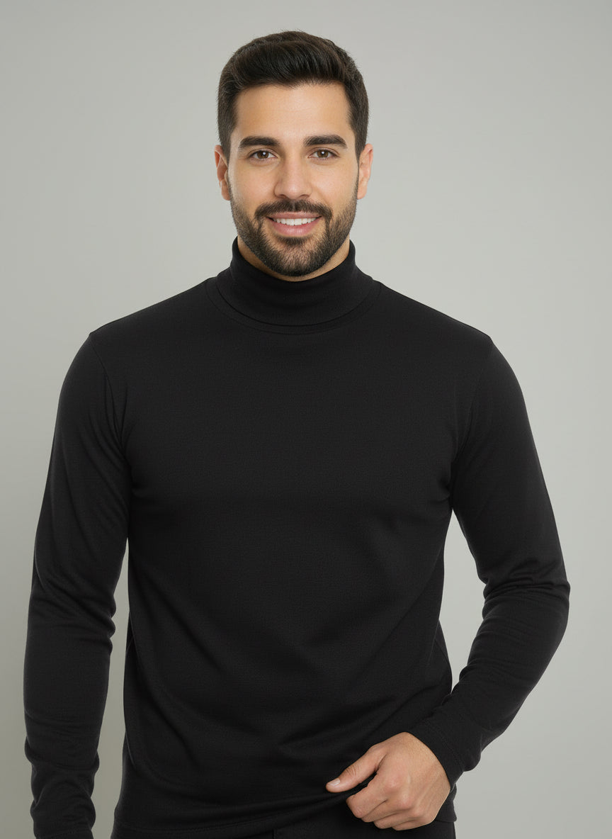 Lupetto uomo 100% cotone interlock felpato LEABLE
