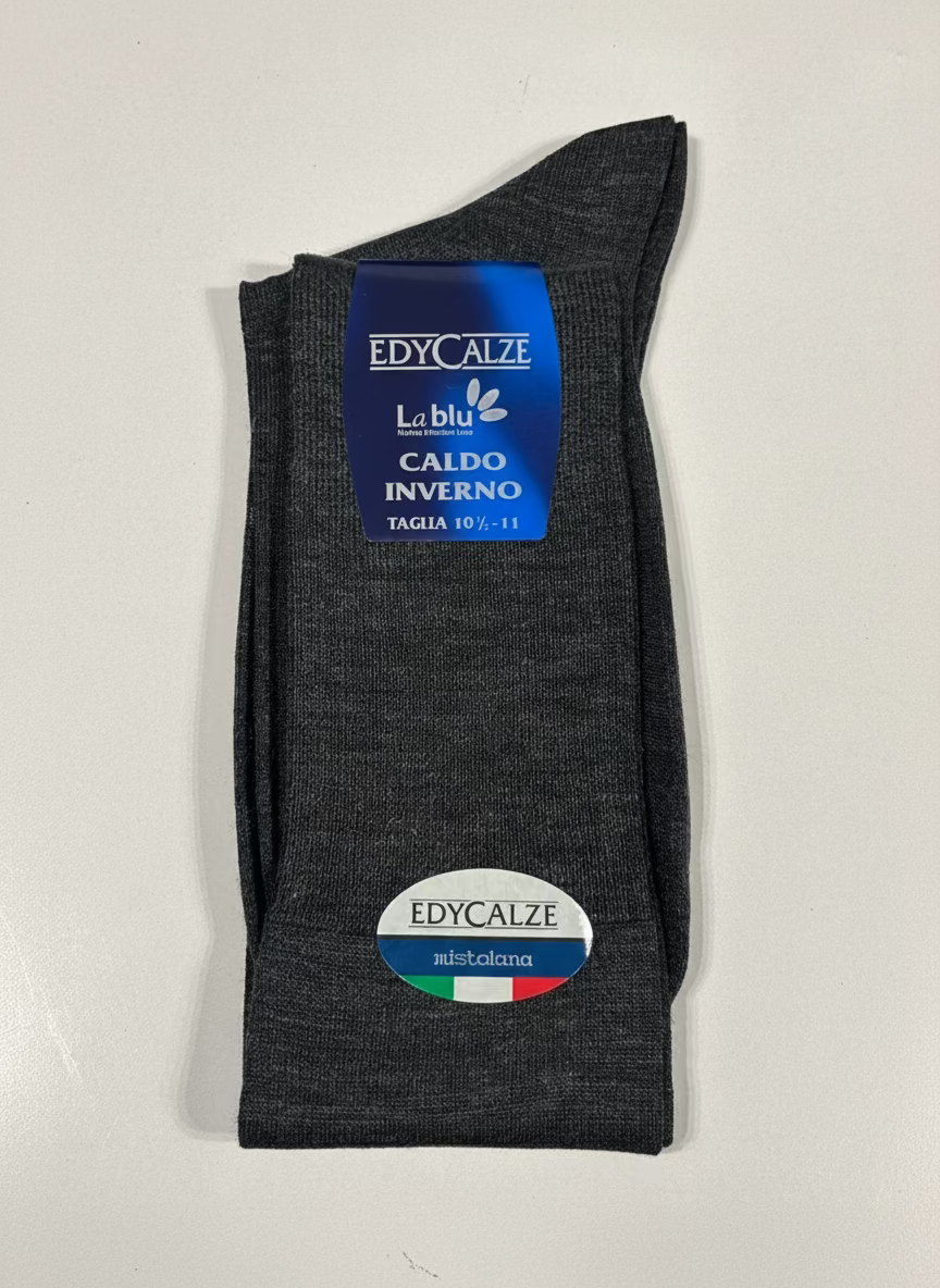 Calza Lunga Uomo Misto Lana - EDY CALZE