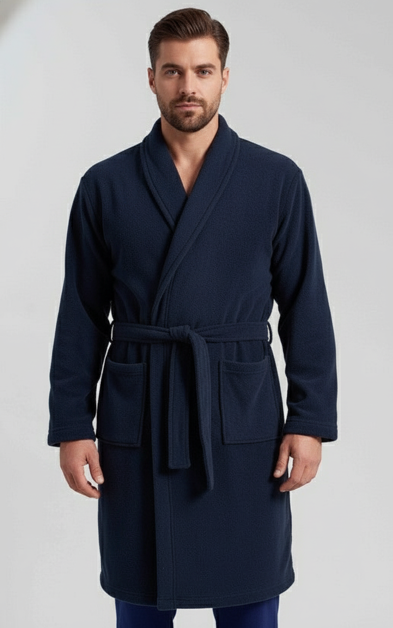 Vestaglia Uomo Pile Blu Navy IRGE