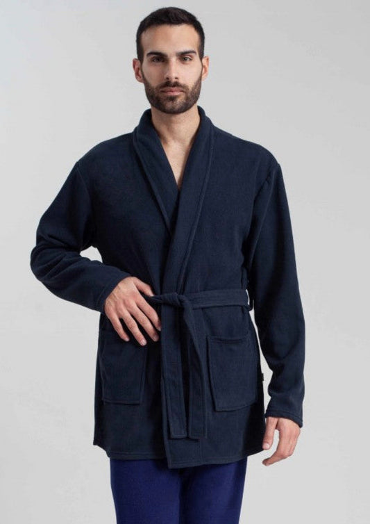 Vestaglia Uomo Pile Blu Navy IRGE
