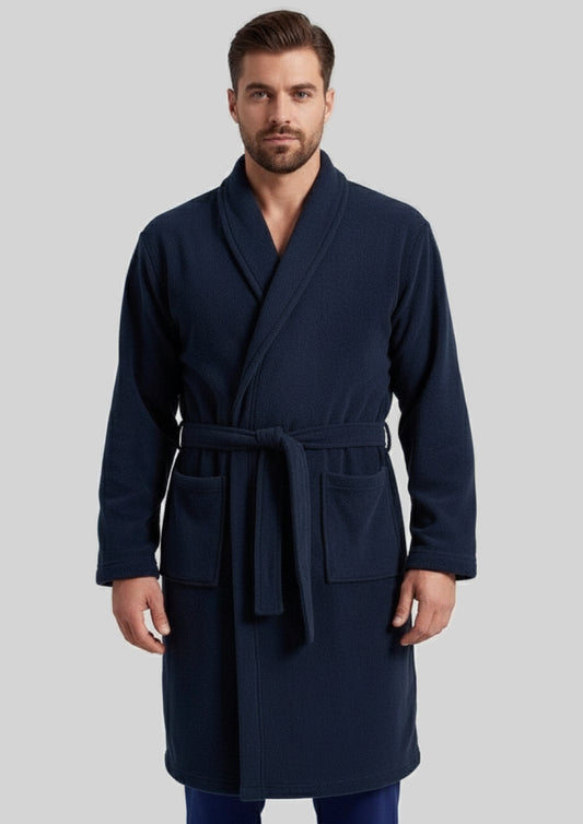 Vestaglia Uomo Pile Blu Navy IRGE