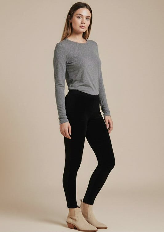 Leggings donna in Caldo Cotone Bielastico INTIMAMI