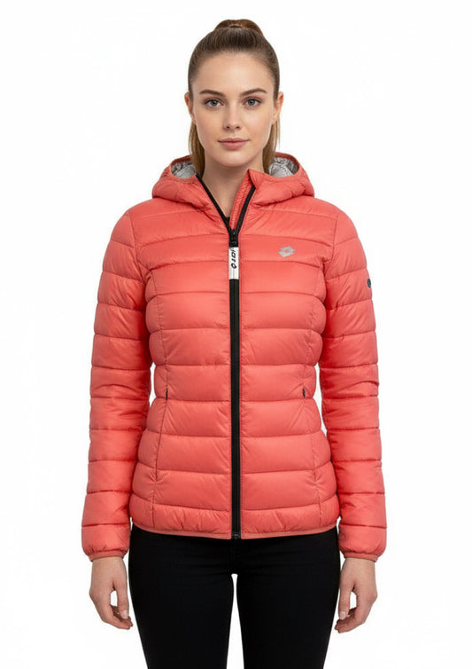 Giubbotto Donna Invernale Termico con Cappuccio - LOTTO Taglia M