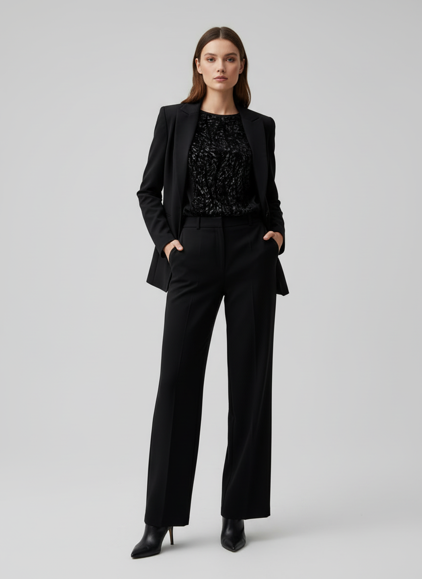 Maglia donna a manica lunga con inserti in tulle e ciniglia grigio - INTIMAMI