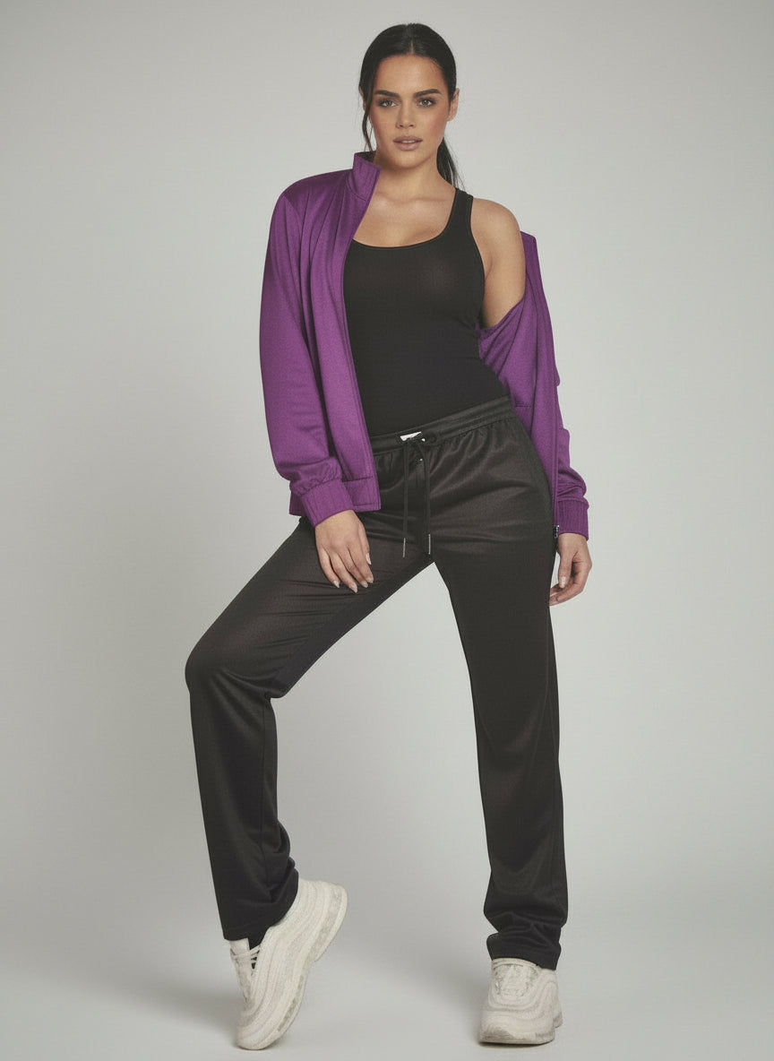 Tuta donna in triacetato con pantalone senza polsino NAZARENO GABRIELLI