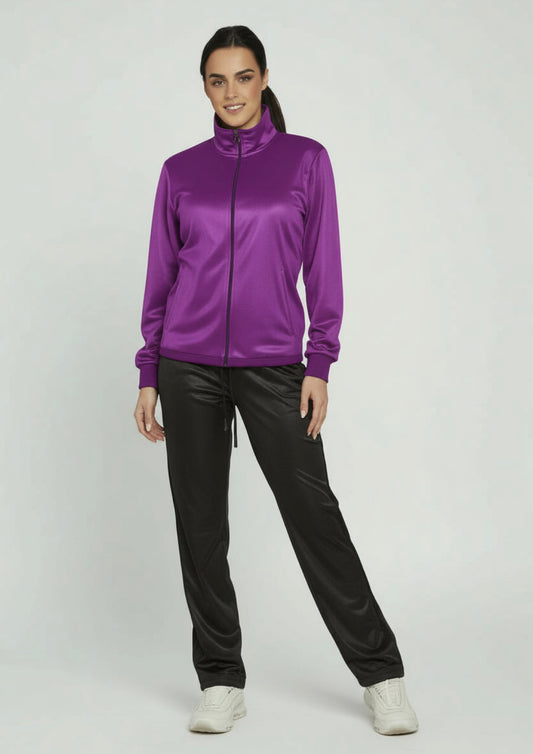 Tuta donna in triacetato con pantalone senza polsino NAZARENO GABRIELLI