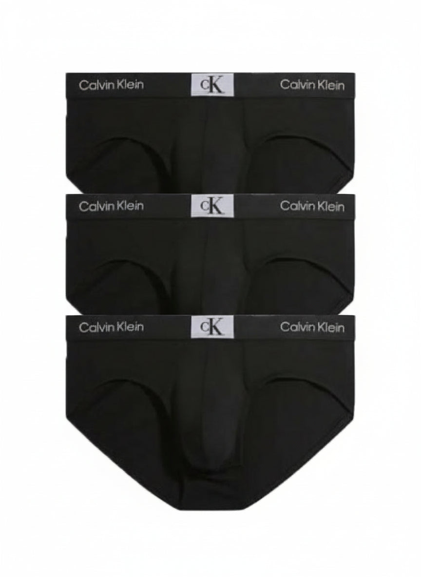 Confezione da 3 slip Uomo in cotone elasticizzato CALVIN KLEIN