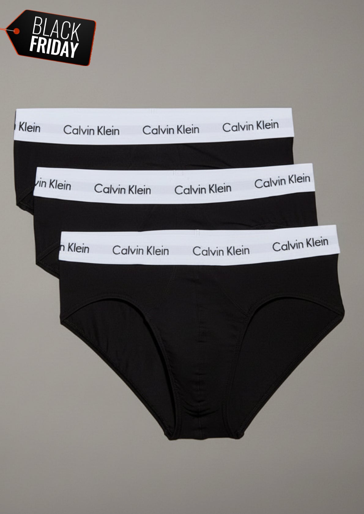 Confezione da 3 Slip Uomo in cotone elasticizzato - CALVIN KLEIN