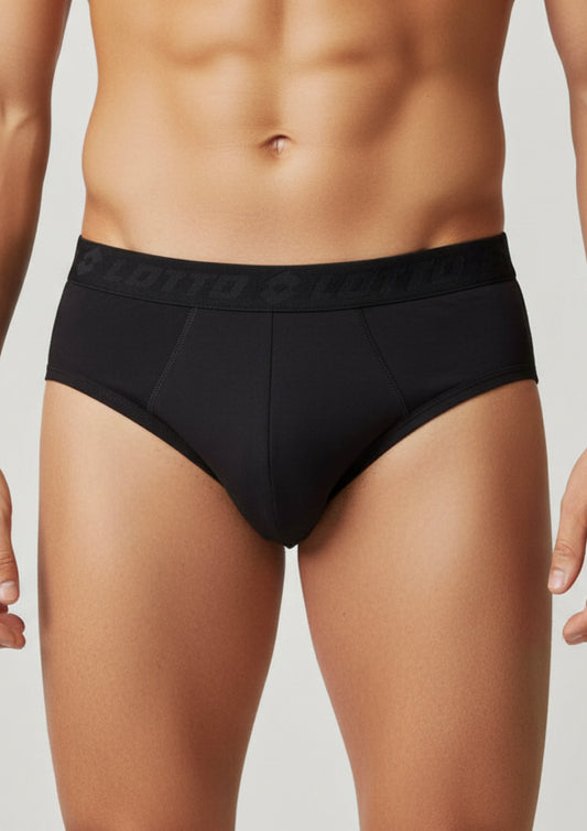 Tripack Slip Uomo in cotone elastico in vita con scritta marchio LOTTO