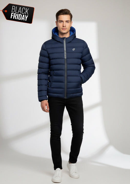 Giubbotto Uomo Invernale Termico con Cappuccio - LOTTO