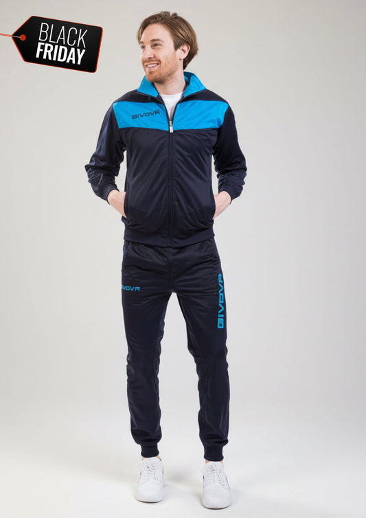 Tuta Unisex Triacetato Modello Visa Turchese/Blu GIVOVA