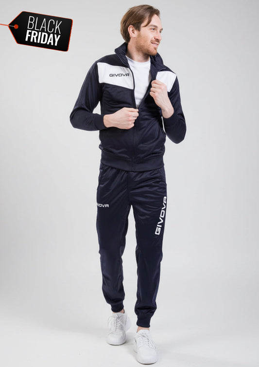 Tuta Unisex Triacetato Modello Visa Blu/Bianco GIVOVA