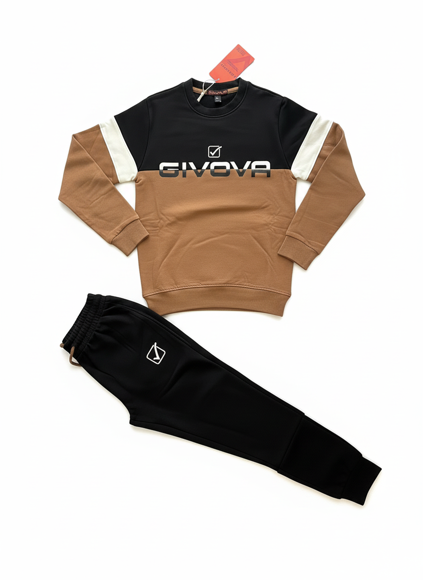 Tuta Bambino in felpa di cotone GIVOVA