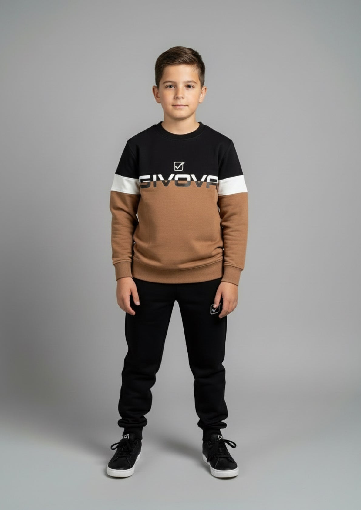 Tuta Bambino in felpa di cotone GIVOVA