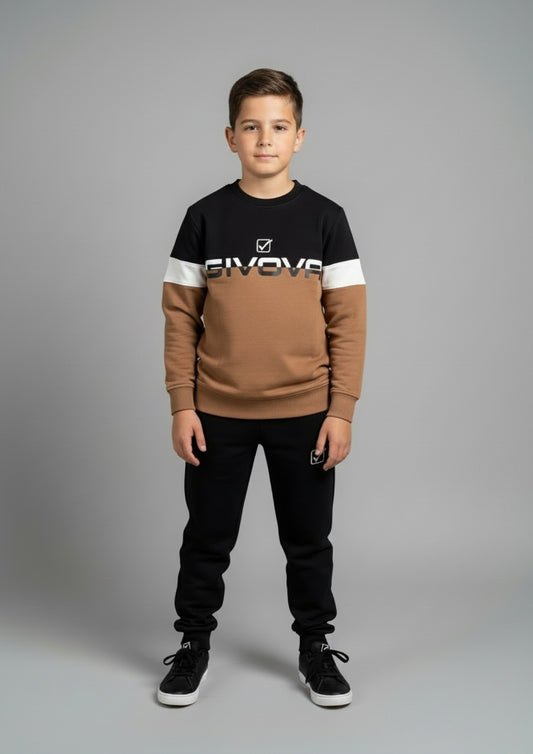 Tuta Bambino in felpa di cotone GIVOVA