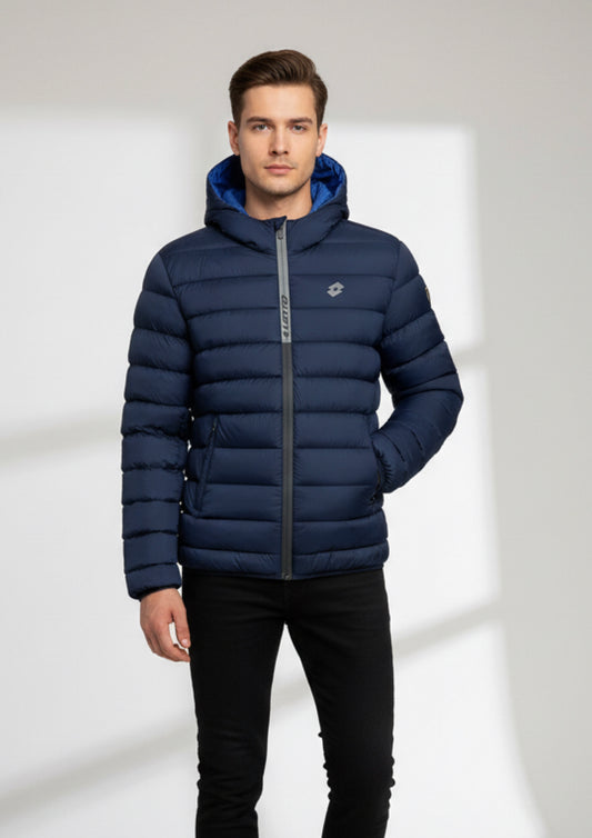 Giubbotto Uomo Invernale Termico con Cappuccio - LOTTO