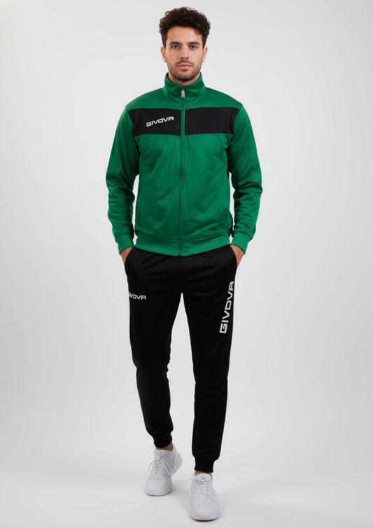 Tuta Unisex Triacetato Modello Visa Verde/Nero GIVOVA - Taglia 2XL