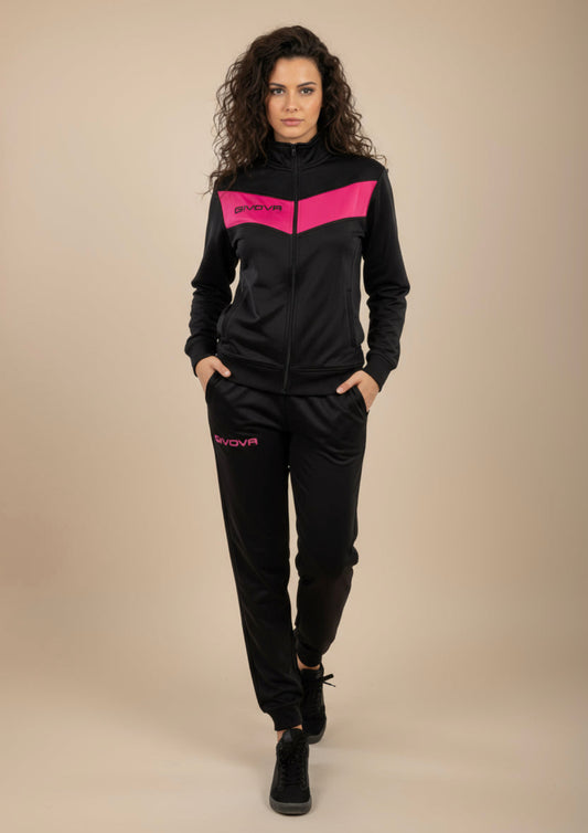 Tuta Unisex Triacetato Fucsia Fluo Modello Visa GIVOVA