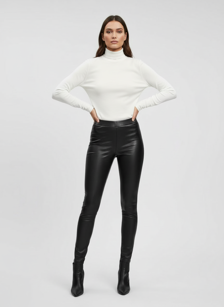 Leggins Felpato Effetto Pelle GLADYS