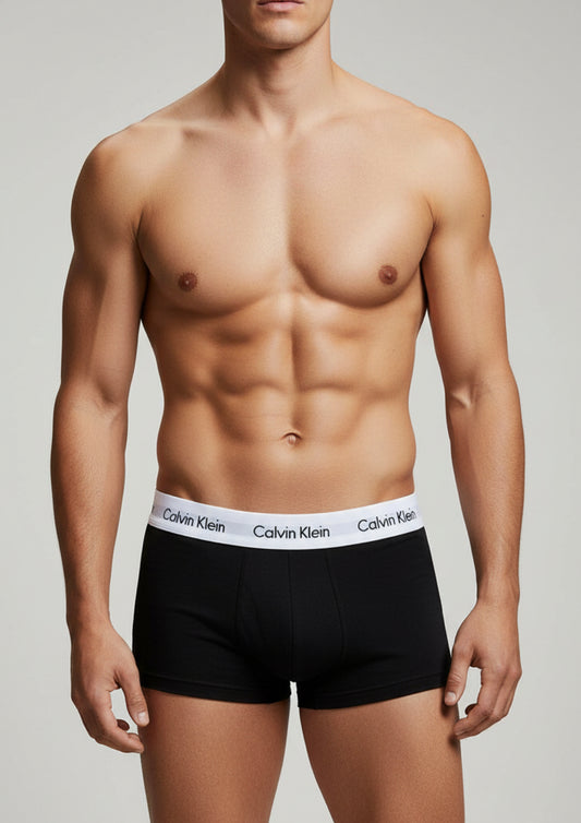 Confezione da 3 Boxer vita bassa in cotone elasticizzato CALVIN KLEIN
