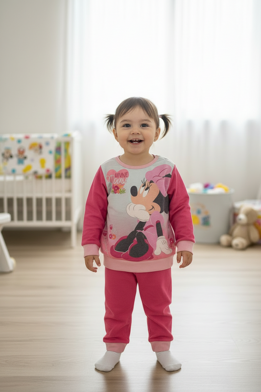 Pigiama Neonata in cotone felpato Disney ELLEPI - Taglia 24 mesi