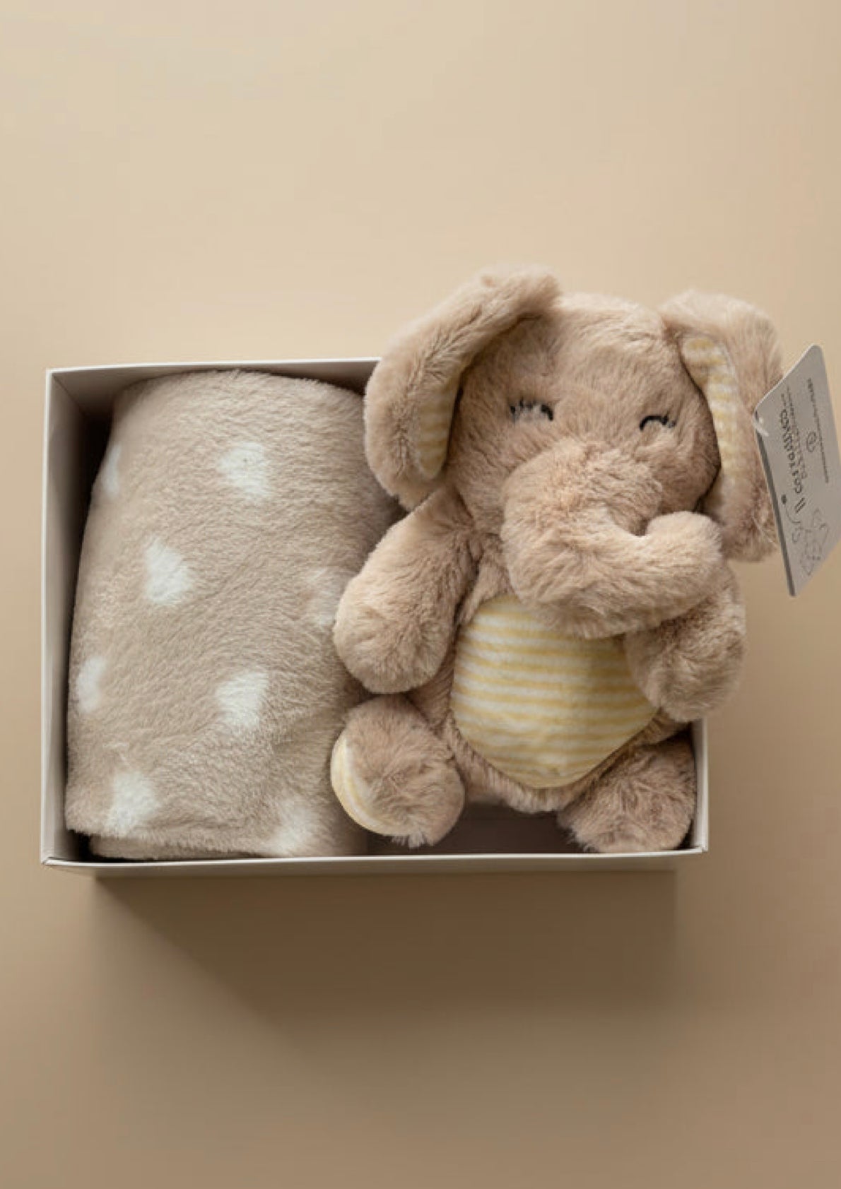 Confezione Regalo Copertina Pile + Pupazzo Elefante NAZARENO GABRIELLI