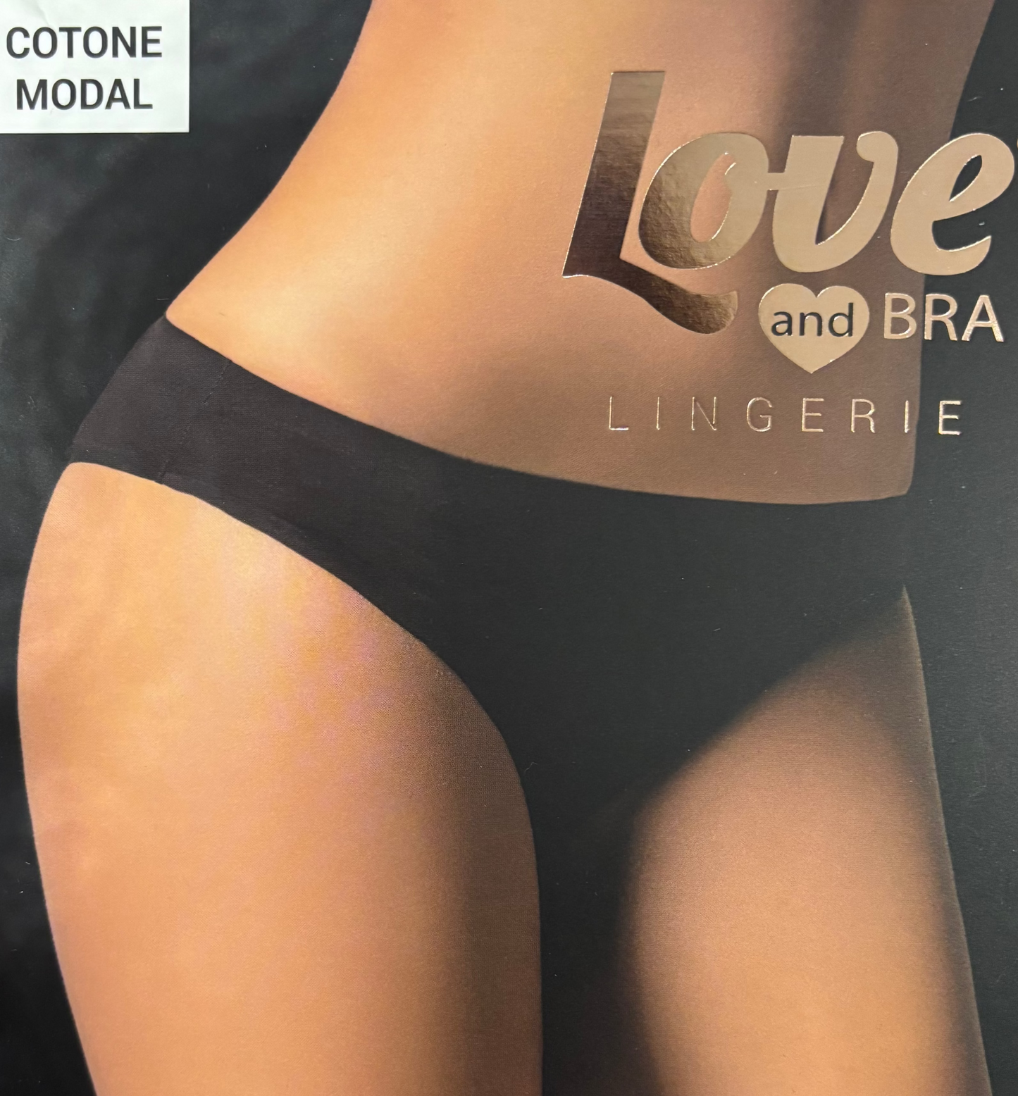 Slip in cotone modal senza cuciture effetto invisibile ANNE - LOVE&BRA