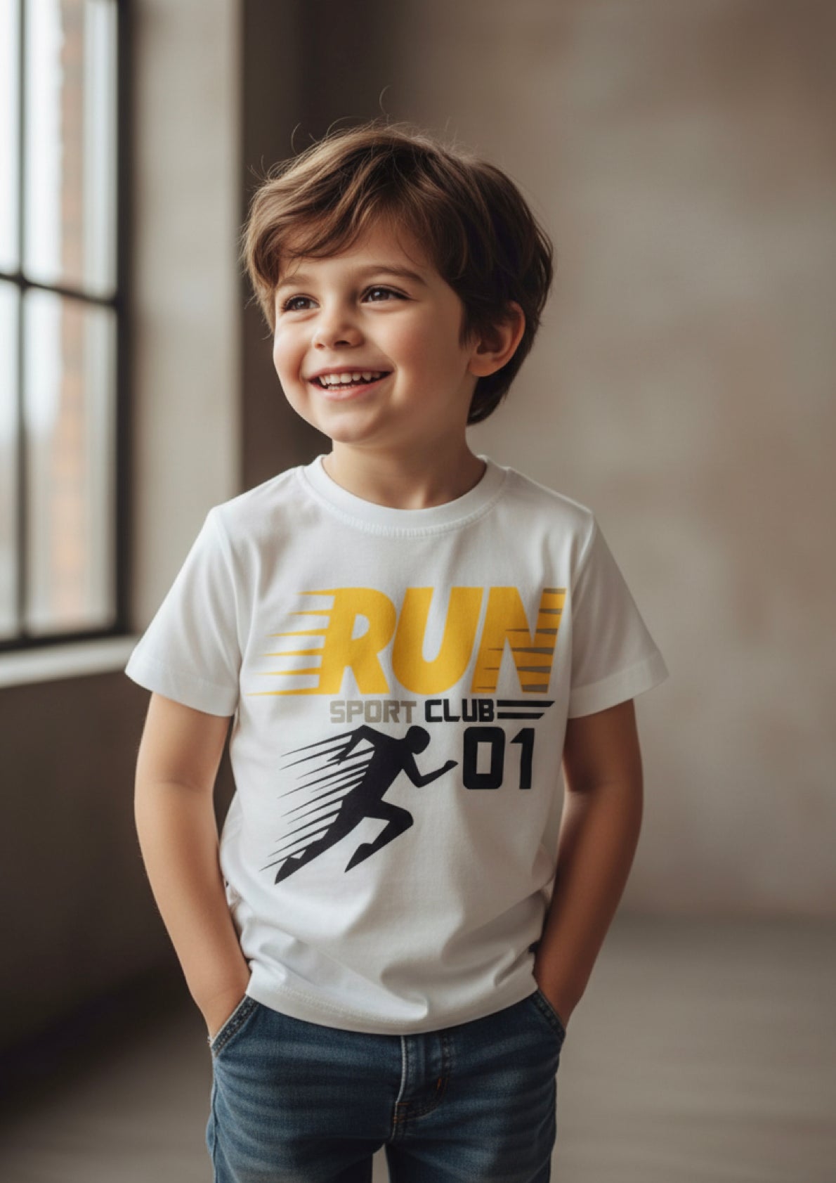 T-Shirt Bambino manica corta LAST STAR - Taglie 3 e 5 anni
